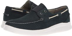 Aoenian Perf (Navy Perforated Nubuck) Men's  Shoes