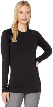 Merino 150 Lace Base Layer Long Sleeve (Black) Women's T Shirt