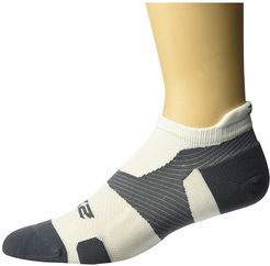 Vectr Light Cushion No Show Sock (White/Grey) Crew Cut Socks Shoes