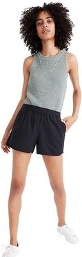 Pull-On Shorts (Almost Black) Women's Clothing