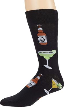 True Socks (New Black) Men's Crew Cut Socks Shoes