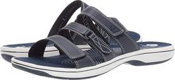 Brinkley Coast Boxed (Navy Synthetic) Women's Sandals