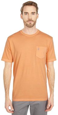 Dale Crew Neck T-Shirt (Tang) Men's Clothing