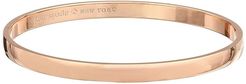 Idiom Bangles Stop and Smell The Roses - Solid (Rose Gold) Bracelet