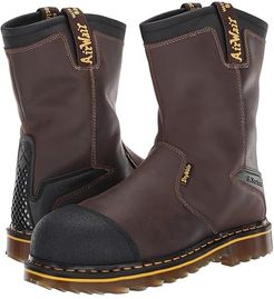 Firth Steel Toe Waterproof (Dark Brown/Black/Black) Men's Shoes