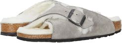 Arosa Shearling (Stone Coin Leather/Shearling) Women's Sandals