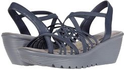 Parallel - Cross Wires (Navy) Women's Shoes