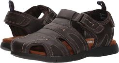 Rio Grande Fisherman Closed Toe Sandal (Brown) Men's Sandals