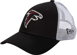 NFL 940 Trucker -- Atlanta Falcons (Black/White) Caps