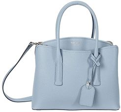 Margaux Medium Satchel (Horizon Blue) Satchel Handbags