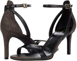Kimberly Sandal (Black/Brown) Women's Shoes