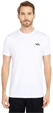 VA Sport Vent Short Sleeve Top (White) Men's Clothing