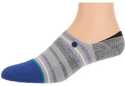 Byron Bay Invisible (Black) Men's Crew Cut Socks Shoes