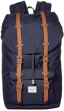 Little America (Peacoat/Saddle Brown) Backpack Bags