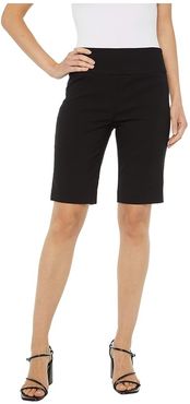 Control Stretch Pull-On Shorts (Black) Women's Shorts