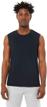 The Triumph Muscle Tank Top (Dark Navy Tri-Blend) Men's Clothing
