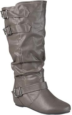 Tiffany Boot - Wide Calf (Grey) Women's Shoes
