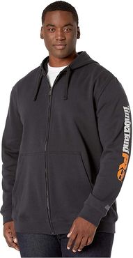 Hood Honcho Sport Full Zip - Tall (Black) Men's Sweatshirt