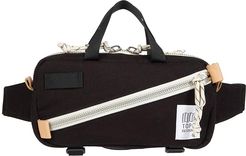 Mini Quick Pack (Black Canvas) Cross Body Handbags