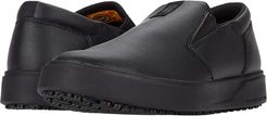 ProRush SR+ Slip-On (Black Action Leather) Men's Shoes