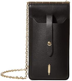 Nora Phone Crossbody (Black) Handbags