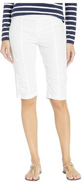 Wearables Tatem Bermuda Shorts (White) Women's Shorts