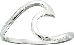 Wave Ring (925 Sterling Silver) Ring