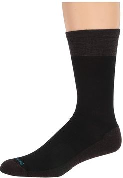 Pressure-Free Nomad Crew (Black) Men's Crew Cut Socks Shoes