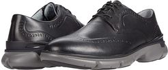 Waterproof XC4(r) Tanner Wing Tip (Black Full Grain Leather) Men's Shoes
