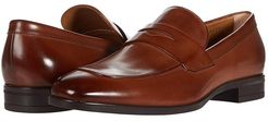 Kensington Loafer by BOSS (Medium Brown) Men's Shoes