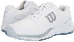 Rush Pro 3.0 (White/Pearl Blue/Bluestone) Men's Tennis Shoes