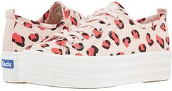 Triple Up Leopard (Light Pink/Coral) Women's Shoes