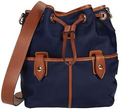 Wayfarer Drawstring (Navy) Drawstring Handbags