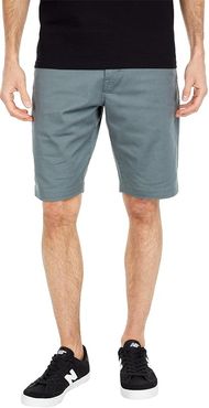 Frickin Modern Stretch Chino Shorts (Fir Green) Men's Shorts