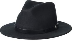 Messer Fedora (Black/Black 2) Fedora Hats