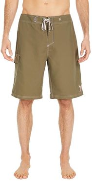 One Only Boardshort 22 (Medium Olive/Khaki 1) Men's Swimwear