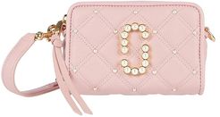 The Softshot 17 Quilted with Pearls Crossbody (Pink Rose) Cross Body Handbags