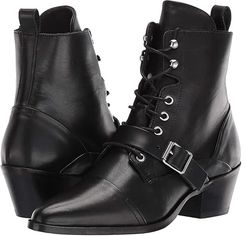 Katy Boot (Black Leather) Women's Boots