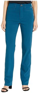 Technoslim Suzanne Straight Leg (Tealblue) Women's Casual Pants