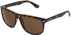 RB4147 Boyfriend 60mm - Polarized (Tortoise/Polarize Lens) Fashion Sunglasses