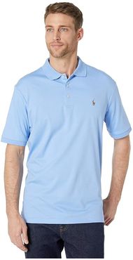 Classic Fit Soft Cotton Polo (Blue 2) Men's Clothing