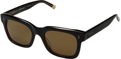 Gilman (Black/Tan Brown) Athletic Performance Sport Sunglasses