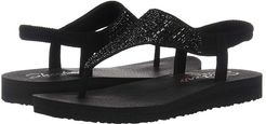 Meditation - Rock Crown (Black/Black) Women's  Shoes