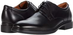 Forecast Waterproof Plain Toe Oxford (Black Smooth) Men's Shoes