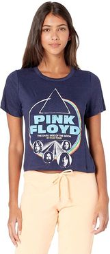 Pink Floyd - World Tour Linen Jersey Short Sleeve Tee (Avalon) Women's Clothing