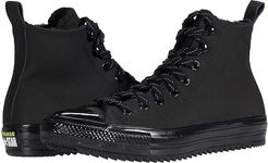 Chuck Taylor All Star Hiker - Hi (Black/Lemon Venom/Black) Women's Shoes