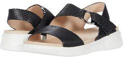 Helen (Black Textured Italian Nappa Leather) Women's Shoes