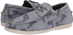 Gametyme Boat Shoe (Grey Camo) Men's Shoes