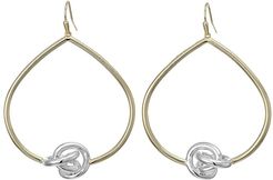 Presleigh Open Frame Earrings (Mixed Metal) Earring