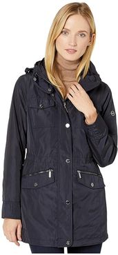 Rain Anorak M322930TZ (Navy) Women's Coat